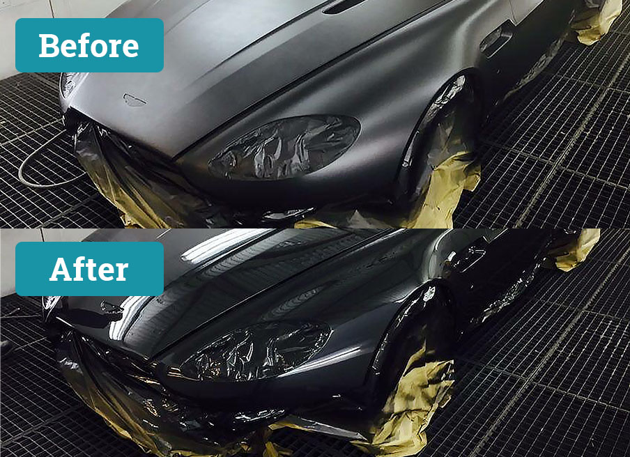 Body shop repairs in Chatham - Aston Martin