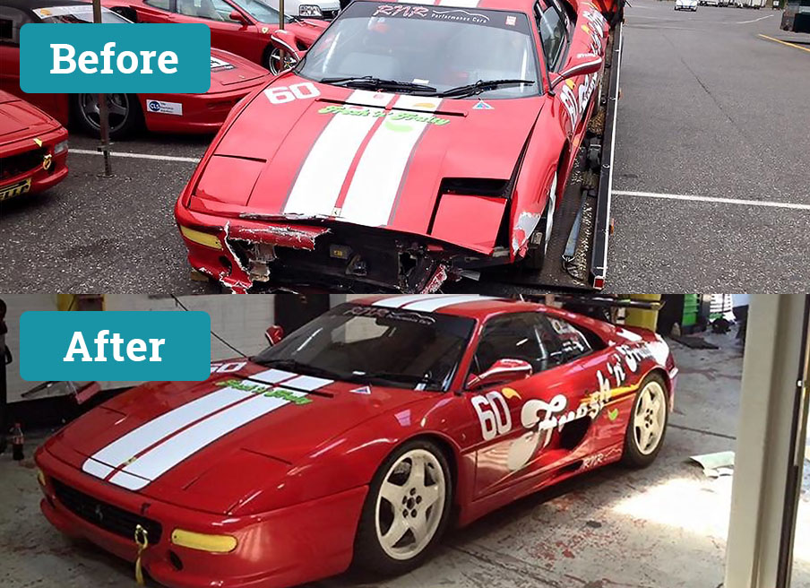 Body shop repairs in Chatham - Ferrari
